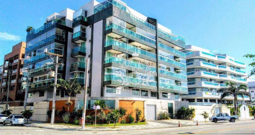Apartamento com 4 dormitórios à venda, 217 m² por R$ 1.350.000,00 - Praia do Forte - Cabo Frio/RJ