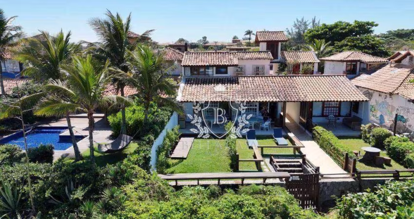 Casa com 4 dormitórios à venda, 140 m² por R$ 4.500.000 - Geribá - Armação dos Búzios/RJ