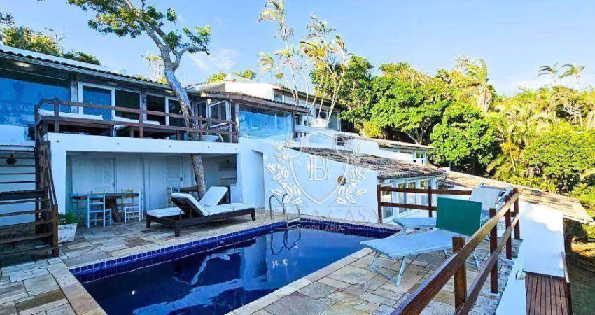 Casa com 5 dormitórios à venda, 420 m² por R$ 7.000.000 - Praia Caravelas - Armação dos Búzios/RJ
