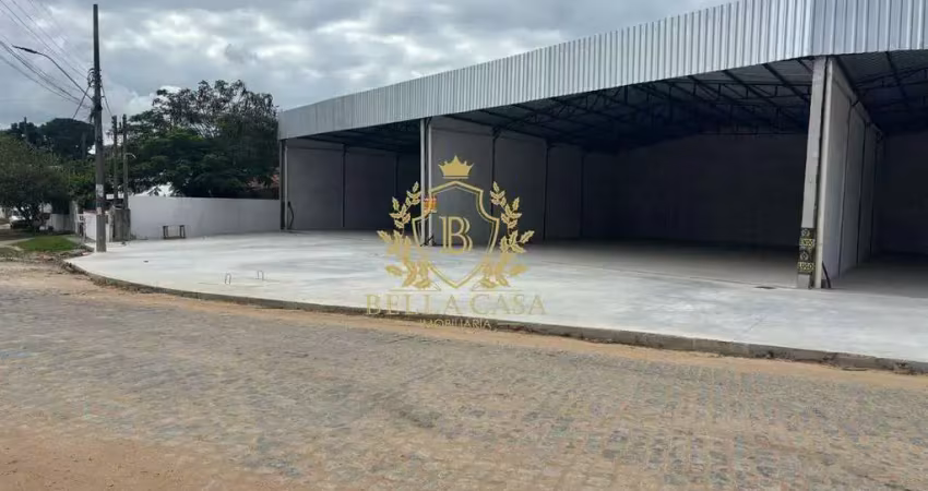 Galpão comercial com 300 m² - venda por r$ 800.000,00 ou aluguel por r$ 6.000,00/mês - haway - araruama/rj