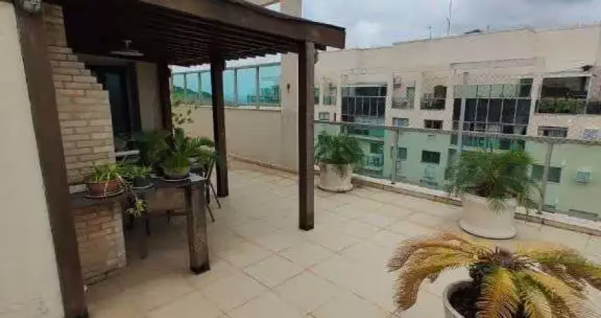 Cobertura com 3 dormitórios à venda, 171 m² por r$ 1.100.000,00 - recreio dos bandeirantes - rio de janeiro/rj