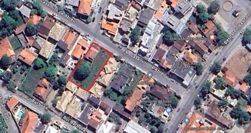 Terreno à venda, 1200 m² por r$ 3.500.000,00 - centro - araruama/rj