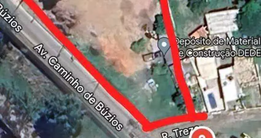 Terreno 2000 m² - 3 lotes - vila do pero - cabo frio