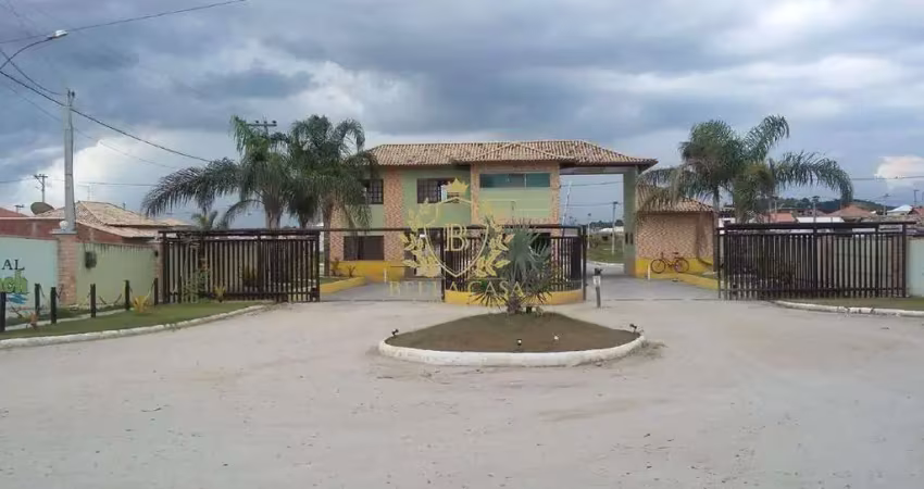 Terreno em condomínio fechado à venda por apenas r$ 75.000,00 - fazendinha - araruama /rj