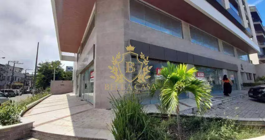 Loja com 407,17 m² próxima à praia do forte e ao centro (alto fluxo) para locação por r$ 20.672,00/mês - cabo frio/rj