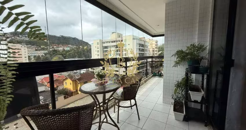 Apartamento 3 quartos, 101,40 m² – condomínio edifício santa inês – agriões, teresópolis/rj – á venda por r$ 820.000,00