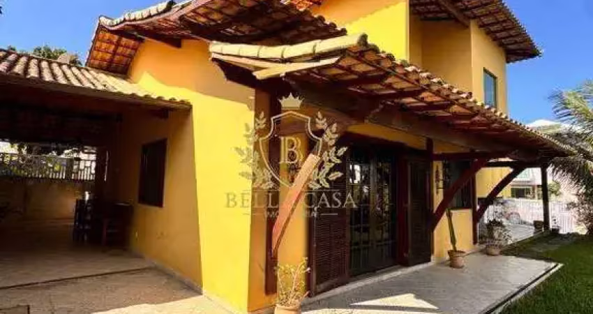 Casa à venda com 4 suítes em condomínio fechado por r$ 2.290.000,00- pontinha - araruama - rj