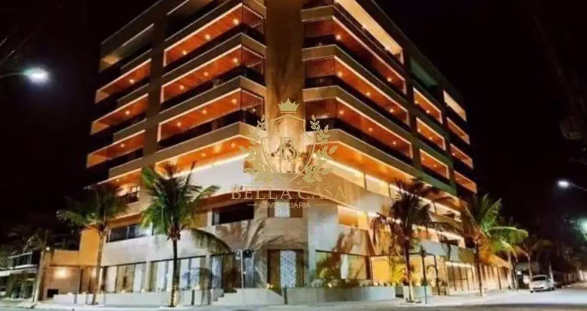 Apartamento de alto padrão com 2 quartos a 200m da praia do forte para locação por r$ 5.006,63/mês – cabo frio/rj