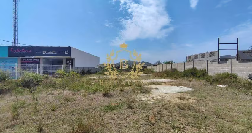 Terreno com 1.456 m² para locação por r$ 45/m² ou r$ 65.550,00/mês -jardim esperança -cabo frio /rj