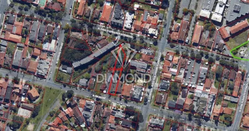 Terreno à venda na Rua Mamoré, 492, Mercês, Curitiba