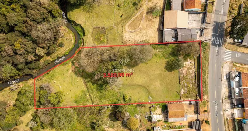 Terreno à venda na Rua Rio Jaú, 604, Iguaçu, Fazenda Rio Grande