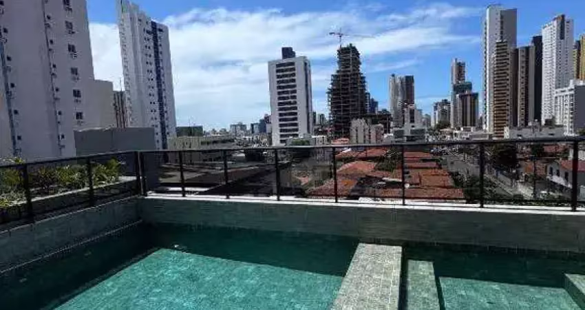 Flat com 1 quarto à venda na Rua Eutiquiano Barreto, Manaíra, João Pessoa