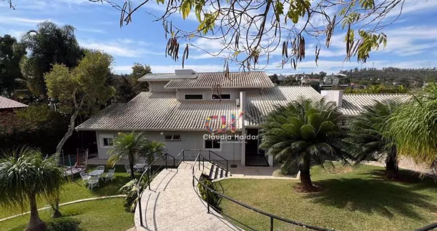 Casa com 4 dormitórios à venda, 753 m² por r$ 4.500.000,00 - condomínio estância marambaia - vinhedo/sp
