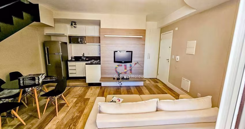Cobertura com 1 dormitório para alugar, 58 m² por R$ 3100/mês - Condomínio Live Home Club - Jundiaí/SP