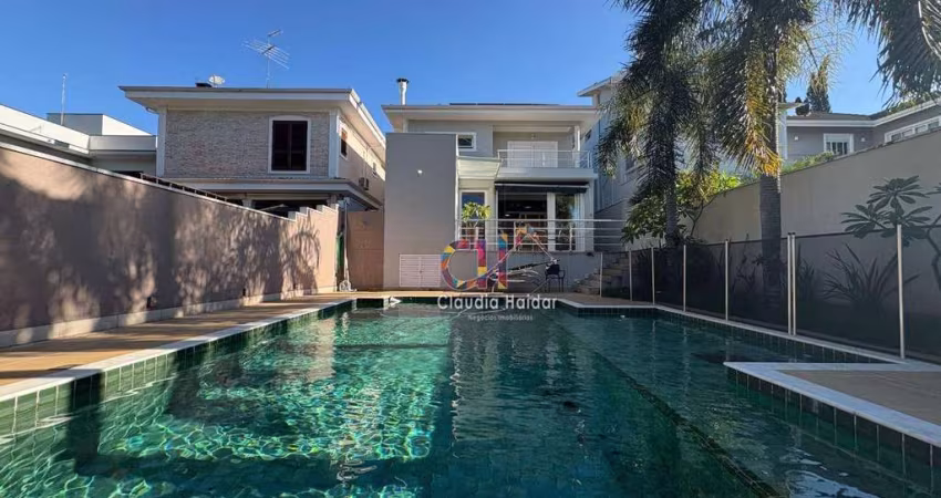 Casa com 4 dormitórios à venda, 356 m² por r$ 4.000.000,00 - condomínio reserva colonial - valinhos/sp