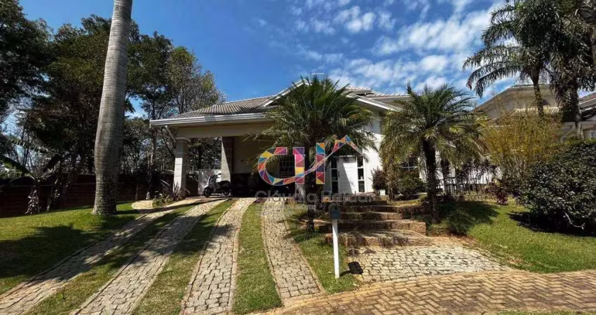 Casa com 4 dormitórios à venda, 345 m² por r$ 2.500.000,00 - condomínio reserva colonial - valinhos/sp