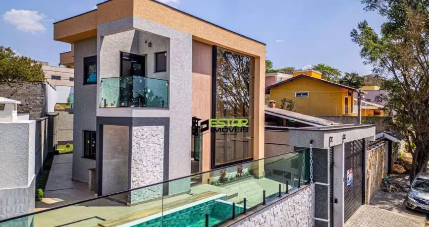 Linda casa a venda com 03 suítes no jardim paulista - atibaia