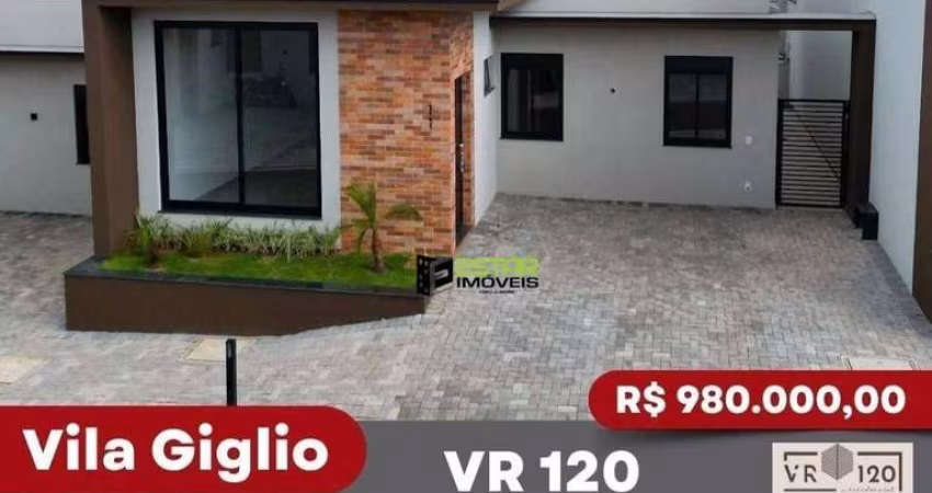 Village com 3 dormitórios à venda, 96 m² por R$ 980.000 - Nova Gardênia - Atibaia/SP