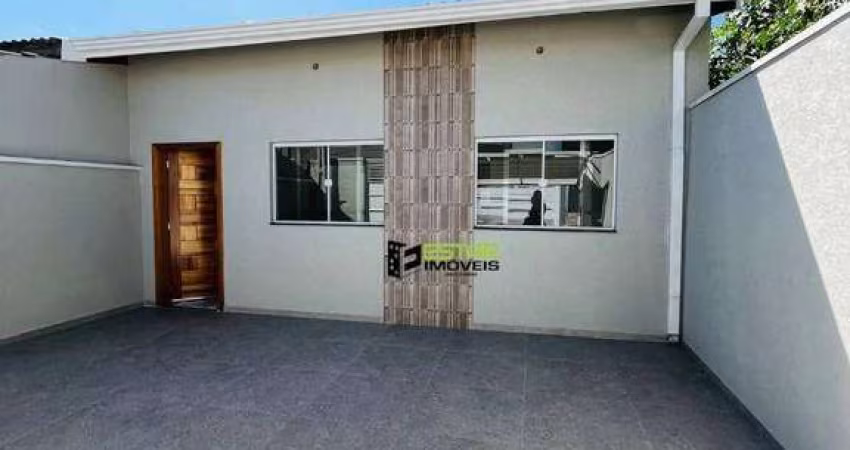 Casa com 3 dormitórios à venda, 99 m² por R$ 593.000 - Chácaras Maringá - Atibaia/SP