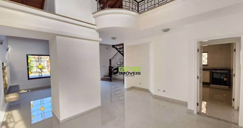Casa com 3 dormitórios para alugar, 250 m² por R$ 6.978,50/mês - Vila Santista - Atibaia/SP