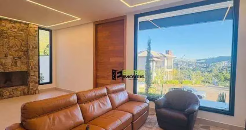 Casa com 5 dormitórios, 450 m² - venda por r$ 5.000.000,00 ou aluguel por r$ 21.160,00/mês - itaporã - atibaia/sp