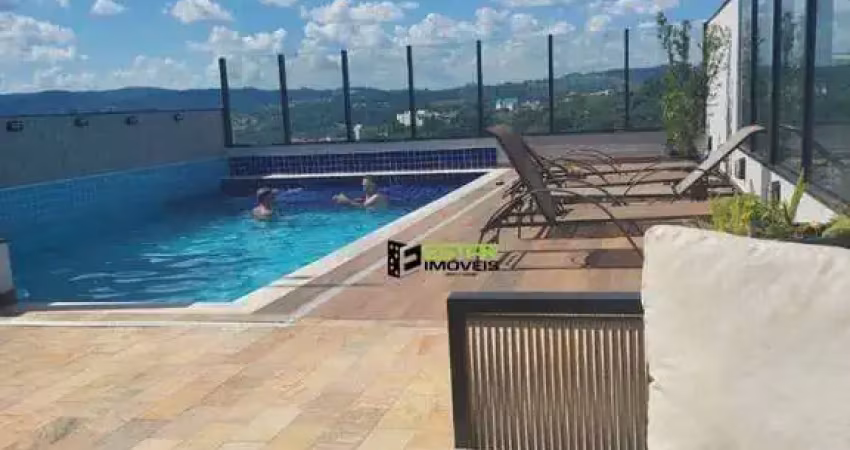 Apartamento com 1 dormitório à venda, 50 m² por r$ 520.000,00 - atibaia jardim - atibaia/sp