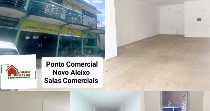 Novo Aleixo Sala Comercial no altos, frente batalhão