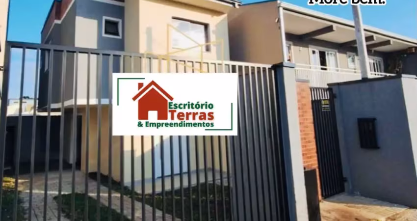 Casa sobrado novo triplex ático gourmet - imóvel na rua professor oscar martins gomes - bairro de xaxim em curitiba - pr