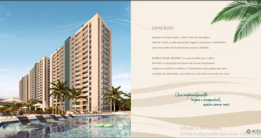 LANÇAMENTO EM ITAPOÁ - BARRA HOME RESORT