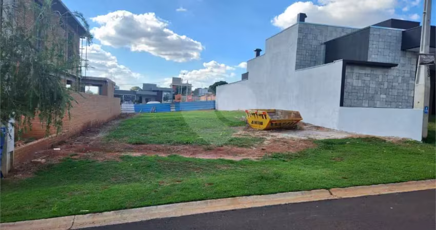 Terreno em condomínio fechado à venda na Emiliano Augusto Cavalcanti De Albuquerque Melo, Jardim Botânico, Araraquara