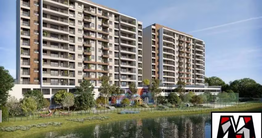 Apartamento com linda vista e lazer Bellacqua Residencial, com 02 vagas de garagem.