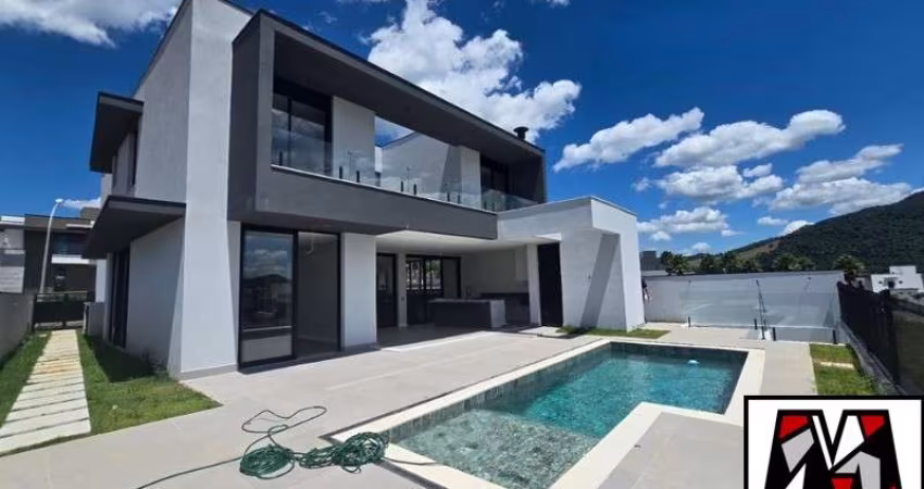 Casa a venda no Condomínio Alphaville I em Jundiaí, Nova, 04 suites com piscina e lazer