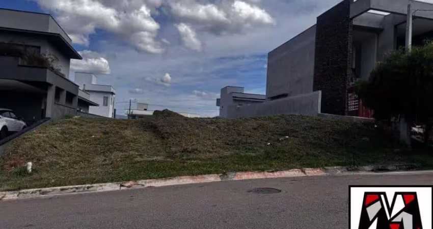 Terreno em condomínio fechado Terras de Jundiaí,  Vale Azul com excelente área verde