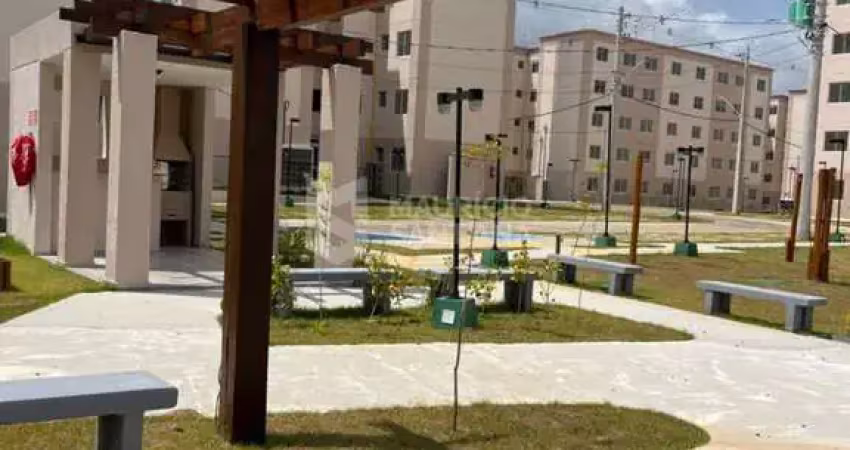 Apartamento 2/4 em condomínio fechado - areia branca
