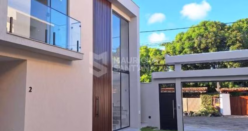 Casas novas com quatro quartos (três suítes) em Buraquinho