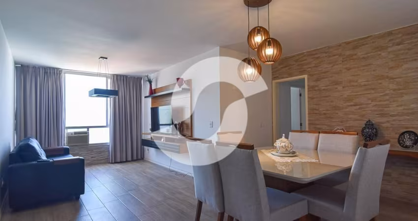 Apartamento de 2 quartos na praia João Caetano vista mar