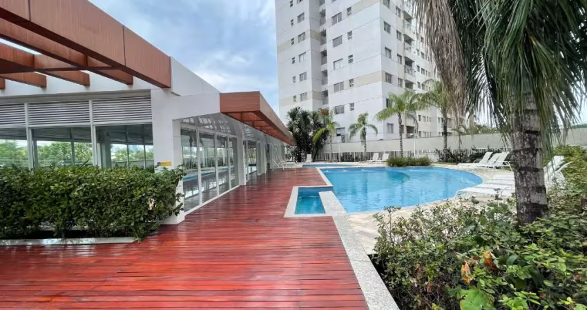 Apartamento semimobiliado alto padrão à venda com 3 quartos no cond. palm beach - 86m ²- aleixo- manaus/am