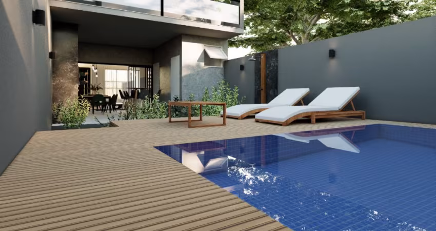 LINDA CASA PERTINHO DA PRAIA COM TRES QUARTOS SENDO UMA SUITE