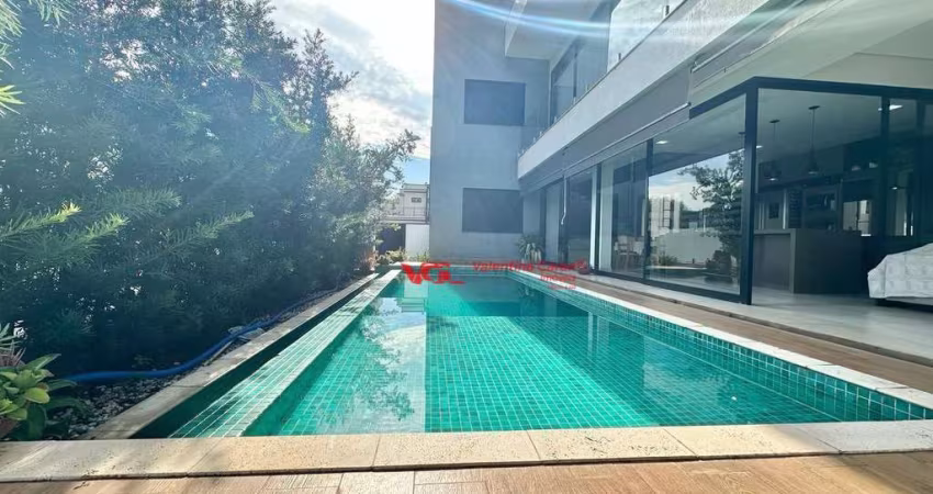 Casa linda de esquina com 4 suítes à venda, 375 m² por R$ 3.150.000 - Residencial Duas Marias - Indaiatuba/SP