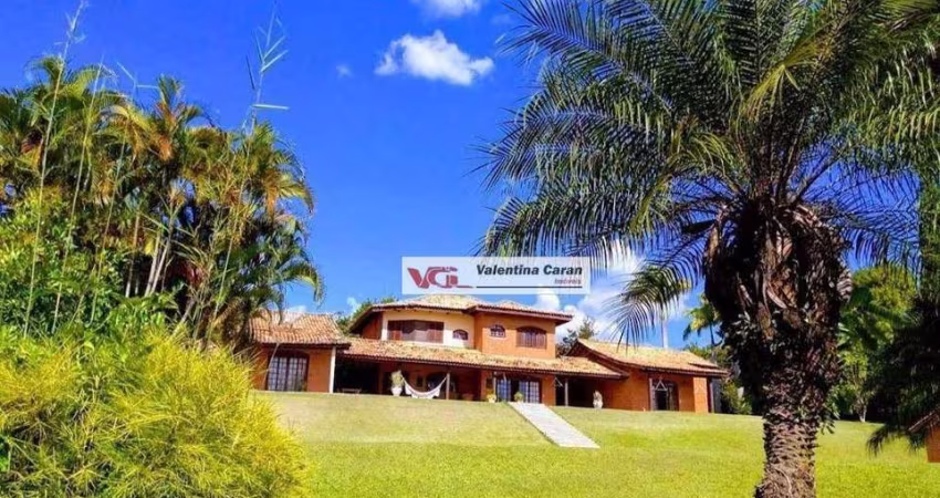 Chácara com 8 dormitórios, 6540 m² - venda por R$ 2.980.000,00 ou aluguel por R$ 18.450,00 - Recanto dos Pássaros - Indaiatuba/SP