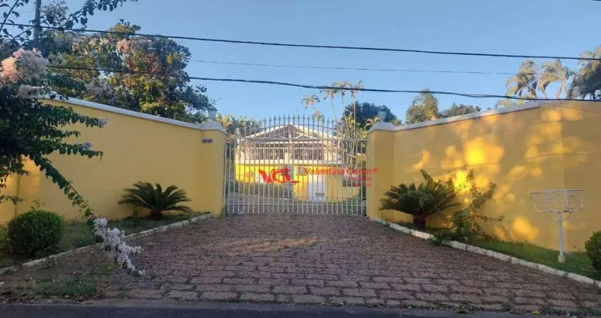 Chácara com 7 dormitórios, 6000 m² - venda por r$ 4.500.000,00 ou aluguel por r$ 17.000,00/mês - vale das laranjeiras - indaiatuba/sp