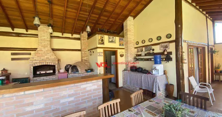 Chácara com 4 dormitórios à venda, 1000 m² por r$ 2.000.000,00 - terras de itaici - indaiatuba/sp