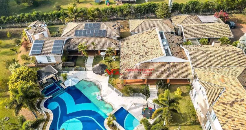 Chácara com 7 dormitórios à venda, 5000 m² por R$ 6.990.000,00 - Recanto das Flores - Indaiatuba/SP