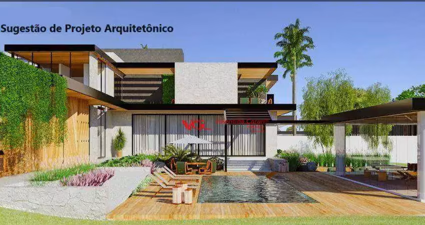 Lote em localização privilegiada com projeto arquitetônico à venda, 5000 m² por r$ 1.600.000 - recanto das flores - indaiatuba/sp