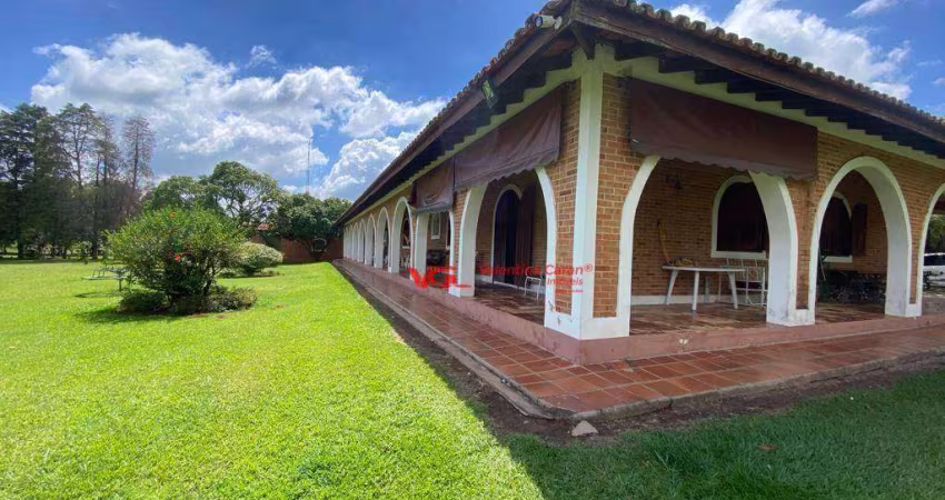 Chácara com 5 dormitórios à venda, 30000 m² por R$ 6.000.000,00 - Colinas do Mosteiro de Itaici - Indaiatuba/SP