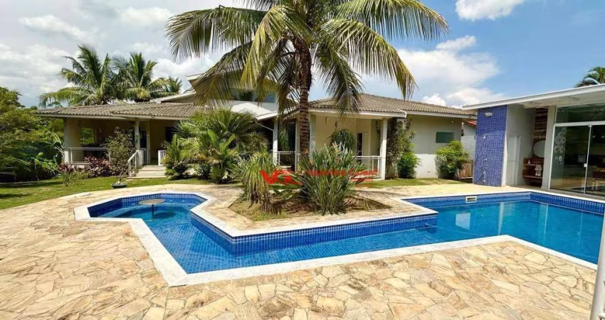 Chácara com 4 dormitórios à venda, 2800 m² por R$ 4.500.000,00 - Colinas do Mosteiro de Itaici - Indaiatuba/SP