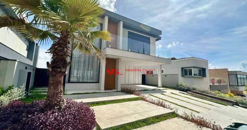 Casa de Luxo com vista deslumbrante em Indaiatuba/SP, com 4 suítes à venda, 380 m² por R$ 4.900.000 - Jardim Vila Paradiso.