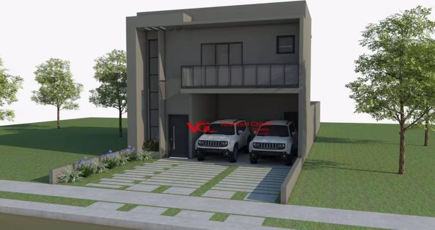 Sobrado com 3 dormitórios à venda, 156 m² - Park Gran Reserve - Indaiatuba/SP