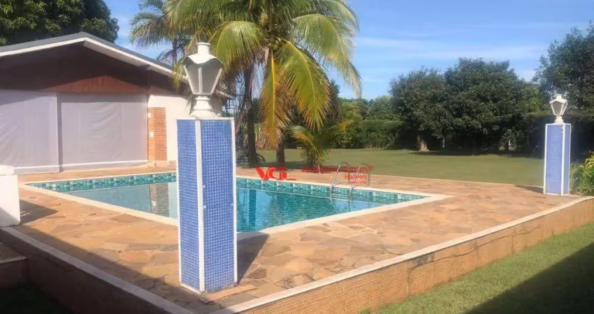 Chácara com 4 suítes à venda, 2540 m² por R$ 2.500.000 - Vale das Laranjeiras - Indaiatuba/SP