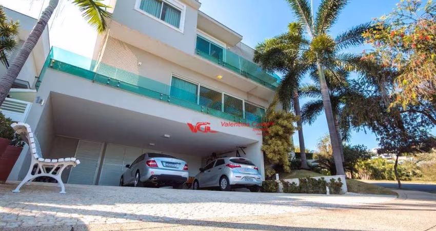 Casa Espetacular com Vista para o Lago com 4 suítes à venda, 435 m² por R$ 4.500.000 - Jardim Vila Paradiso - Indaiatuba/SP